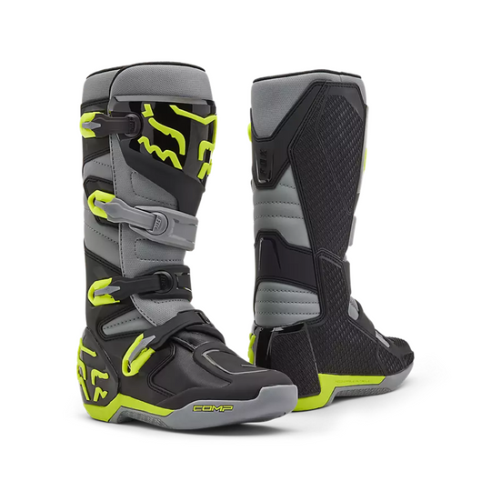 FOX COMP BOOT GREY YELLOW