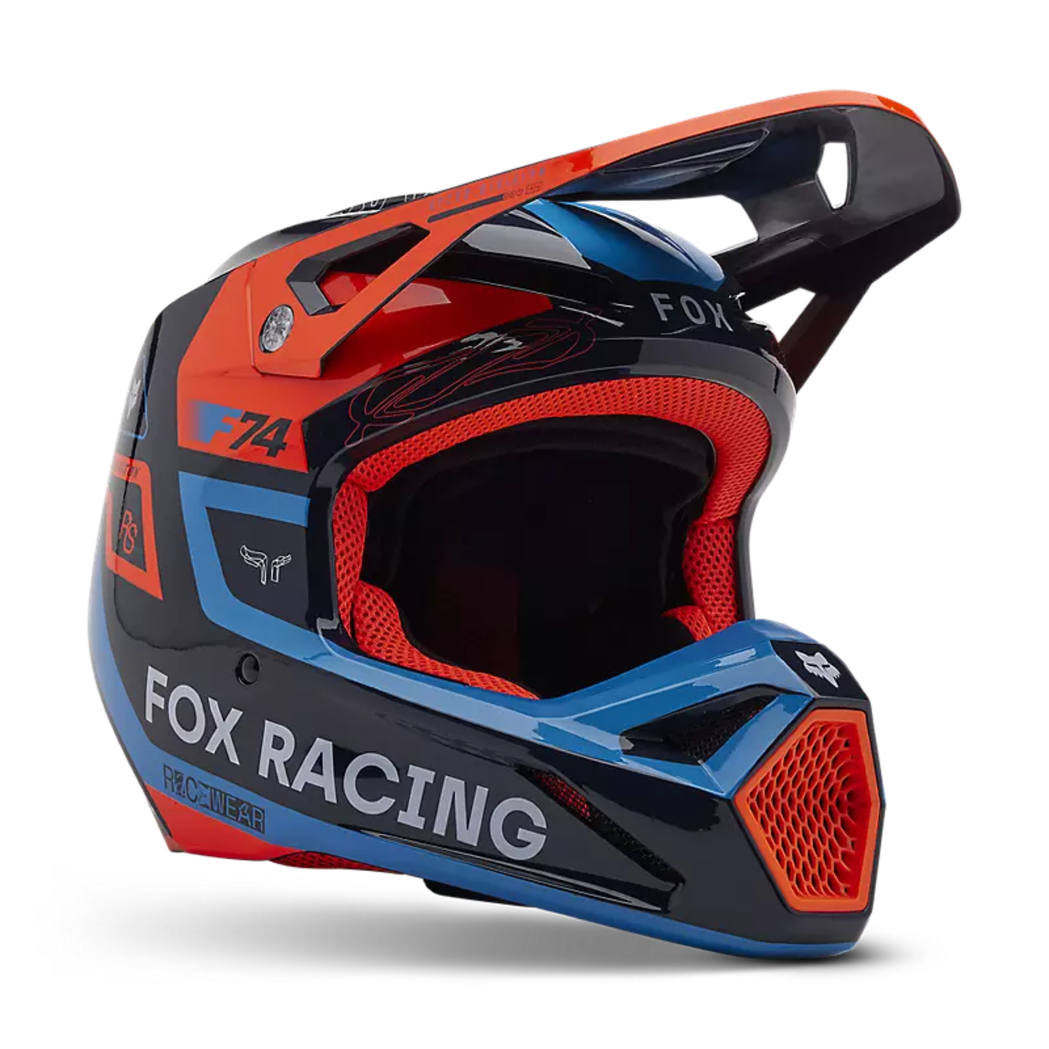 FOX MOTOCROSS FULL FACE HELMET-V1 RACE SPEC HELMET – BikersWorld Shop