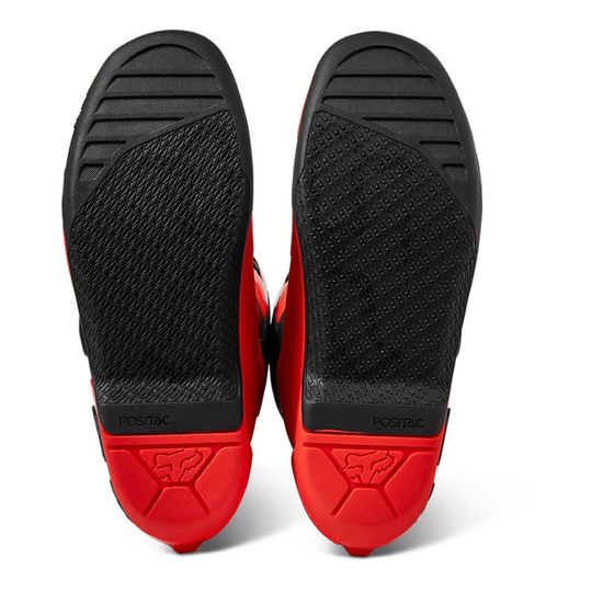 FOX COMP BOOT FLUORESCENT  RED