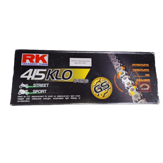 RK O-RING CHAIN GS415KLOX132L