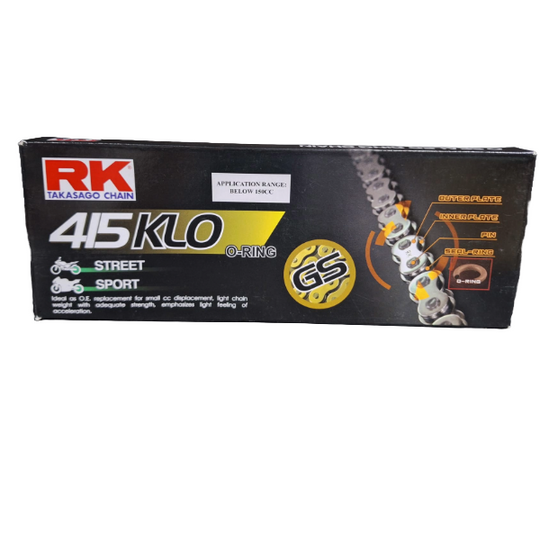 RK O-RING CHAIN GS415KLOX132L