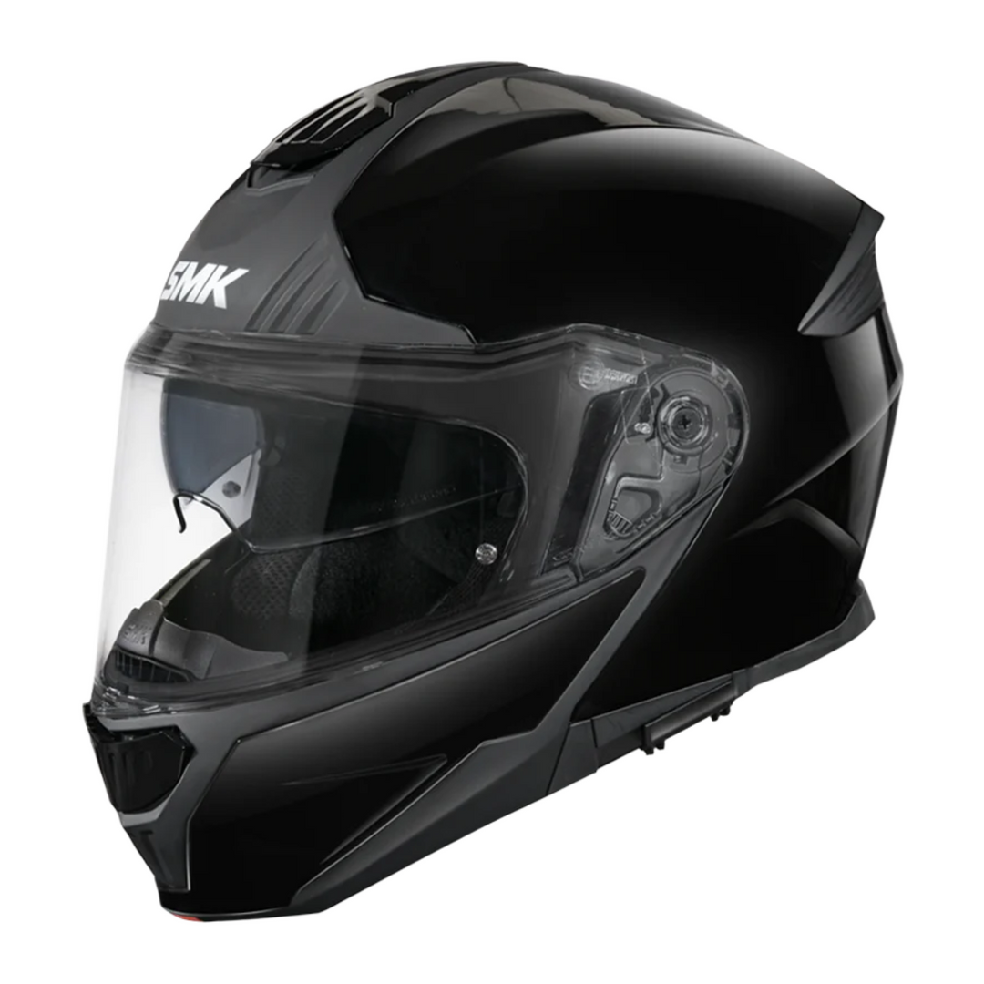 N1 FLIP UP HELMET SMK GULLWING S01 WITH CLEAR VISOR