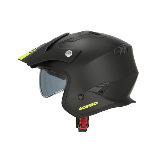 Acerbis Open Face Motorcycle Helmet-Jet Aria ECE 22-06 Helmet