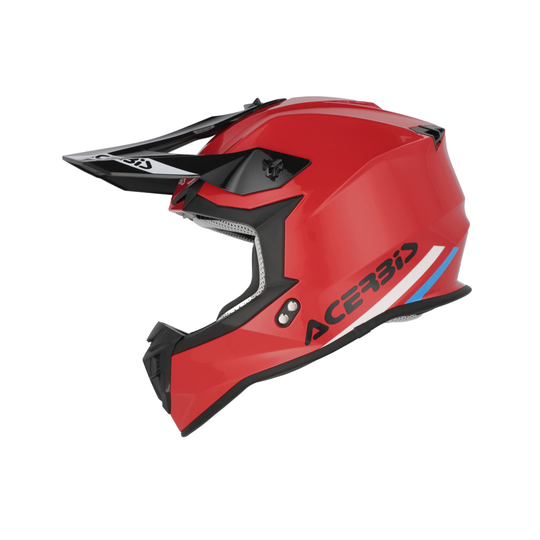 Acerbis Motocross And Enduro Linear Solid Color Helmet ECE 22-06 Approved
