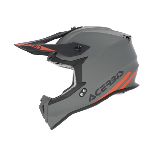 Acerbis Motocross And Enduro Linear Solid Color Helmet ECE 22-06 Approved