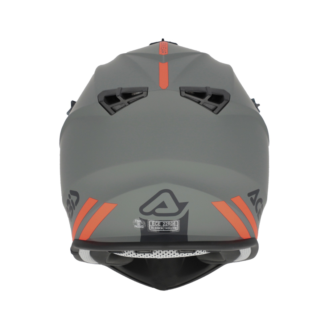 Acerbis Motocross And Enduro Linear Solid Color Helmet ECE 22-06 Approved