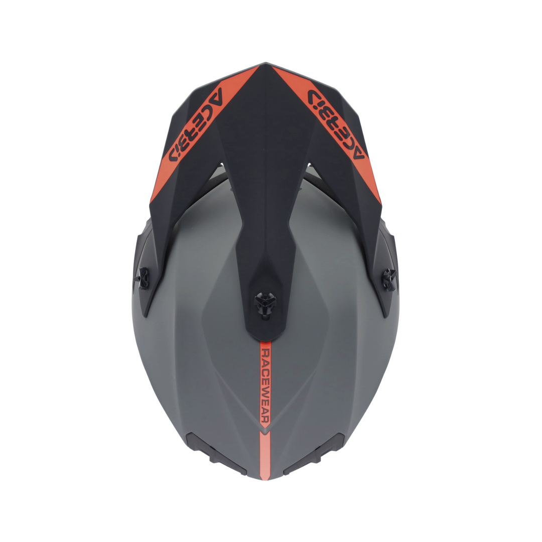 Acerbis Motocross And Enduro Linear Solid Color Helmet ECE 22-06 Approved