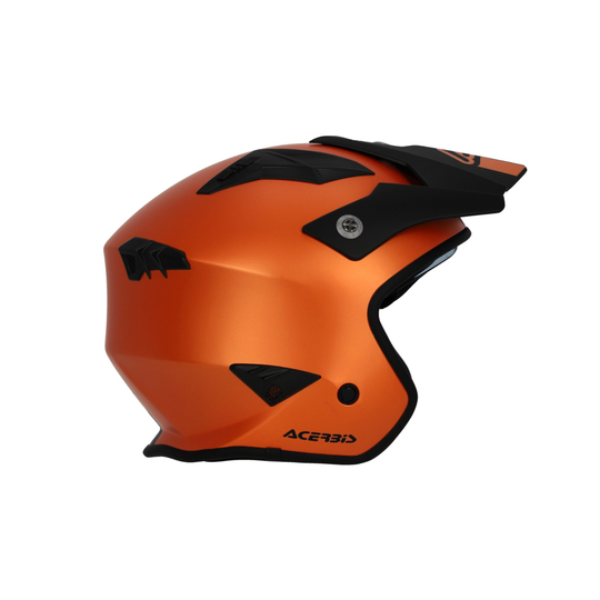 Acerbis Open Face Jet Aria Metallic Helmet ECE 22-06 Approved