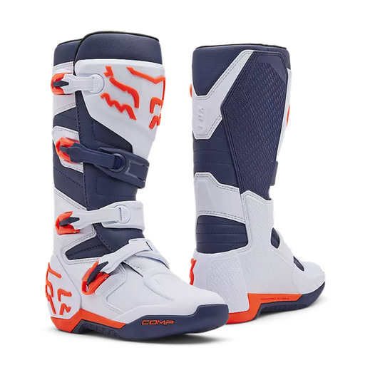 COMP BOOT WHITE NAVY