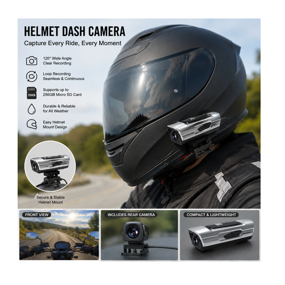 Global Eagle FD-2 Multi-functional Motorcycle Dash Cam