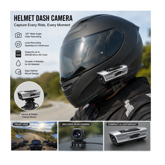 Global Eagle FD-2 Multi-functional Motorcycle Dash Cam