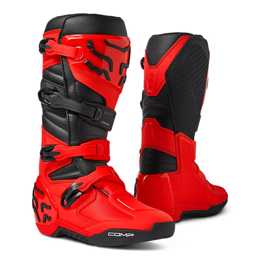 COMP BOOT FLUORESCENT  RED