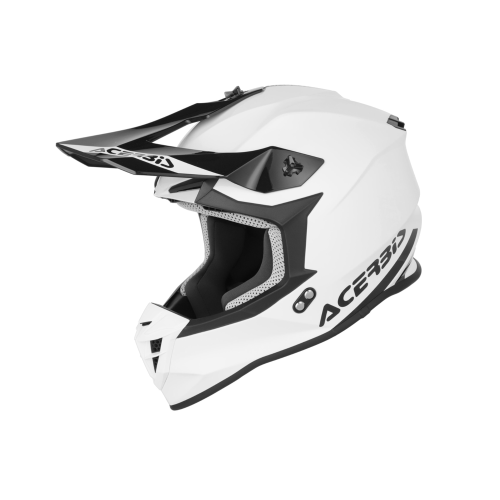 Acerbis Motocross And Enduro Linear Solid Color Helmet ECE 22-06 Approved
