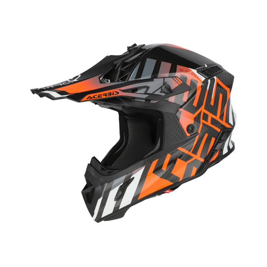 Acerbis Motocross Steel Carbon Helmet ECE 22-06 Approved