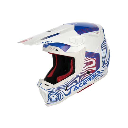 Acerbis Whoops Graphic Full Face Motorcycle Helmet