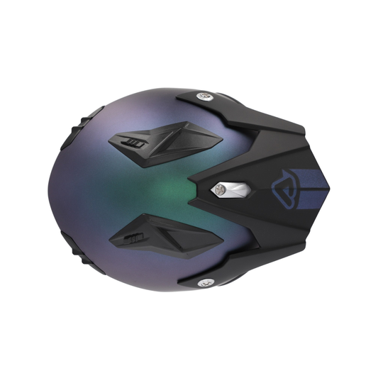 Acerbis Open Face Jet Aria Metallic Helmet ECE 22-06 Approved