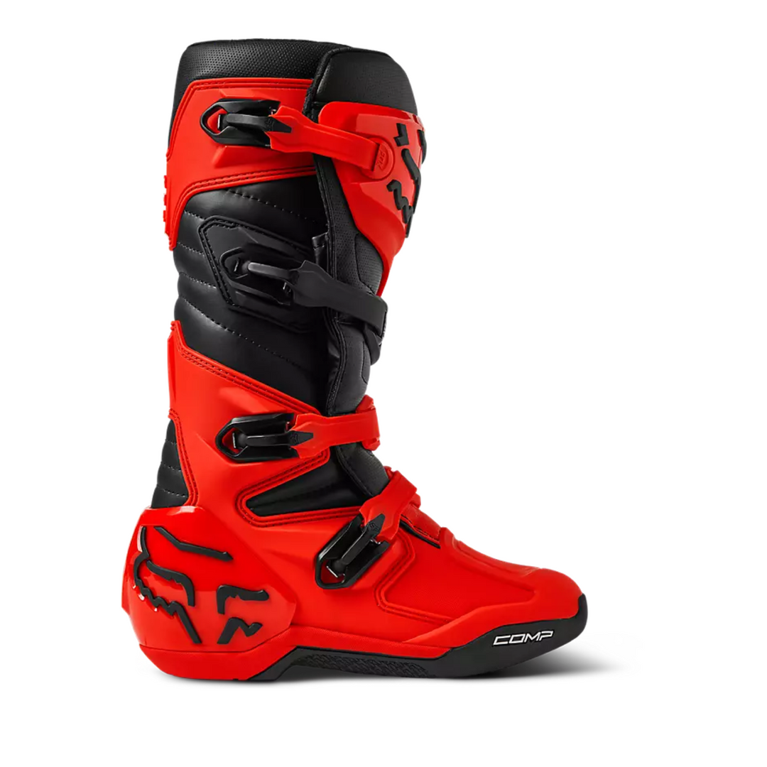 COMP BOOT FLUORESCENT  RED