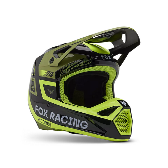 FOX-V1 Race Spec Helmet Pale Green