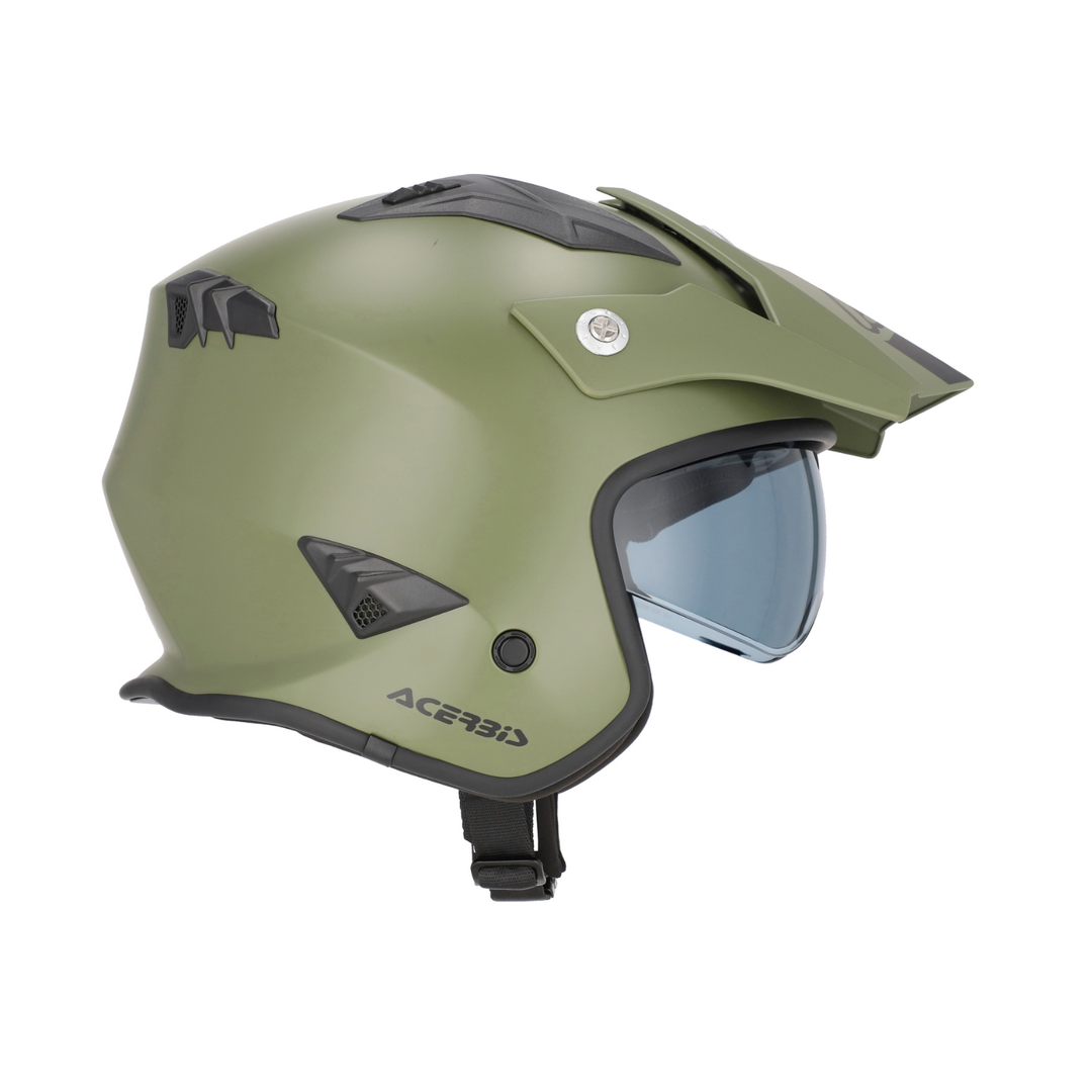 Acerbis Open Face Motorcycle Helmet-Jet Aria ECE 22-06 Helmet