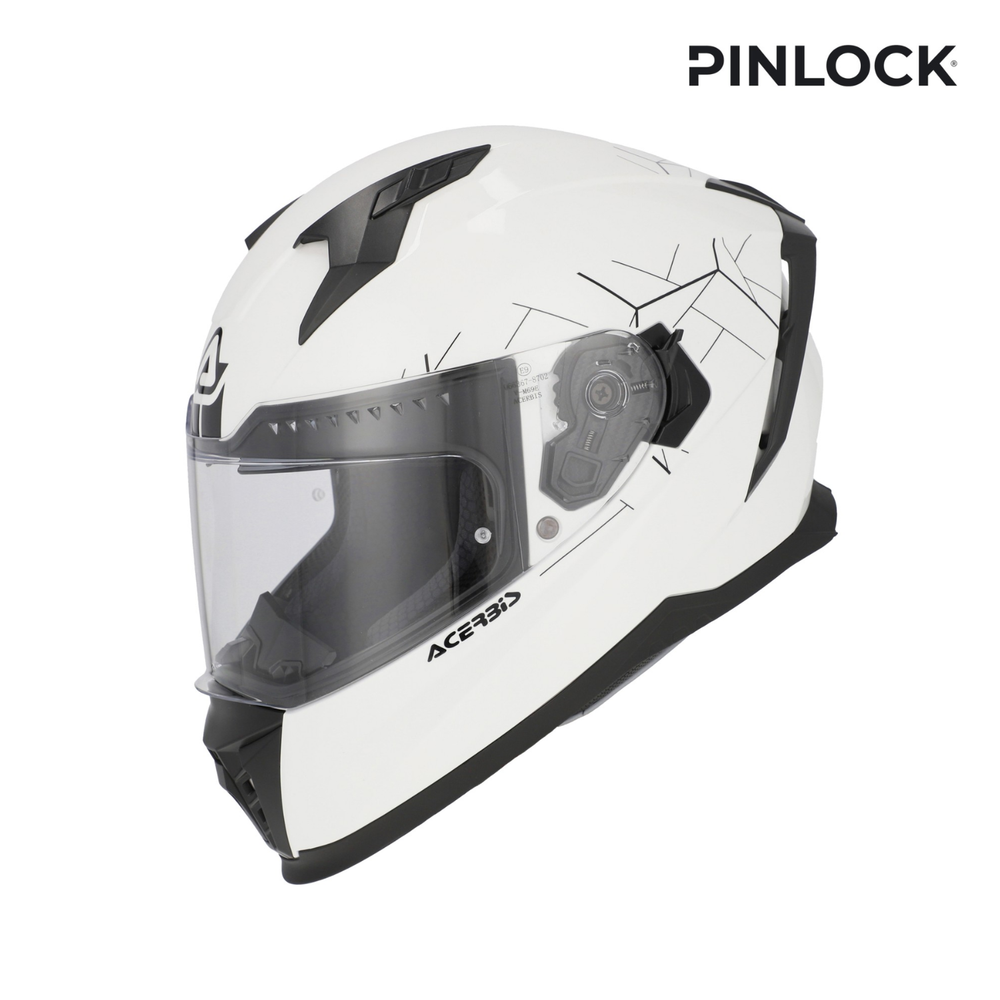 Acerbis Motorcycle Full Face Helmet-ECE 22-06 Approved