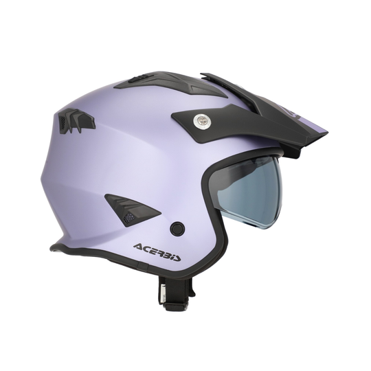 Acerbis Open Face Jet Aria Metallic Helmet ECE 22-06 Approved