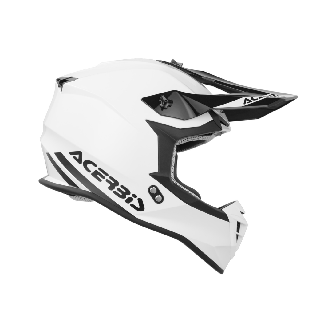 Acerbis Motocross And Enduro Linear Solid Color Helmet ECE 22-06 Approved