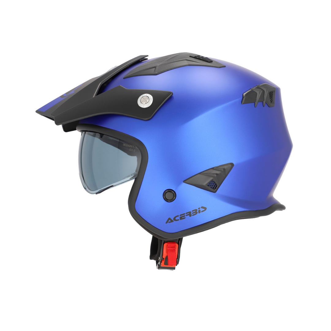 Acerbis Open Face Jet Aria Metallic Helmet ECE 22-06 Approved