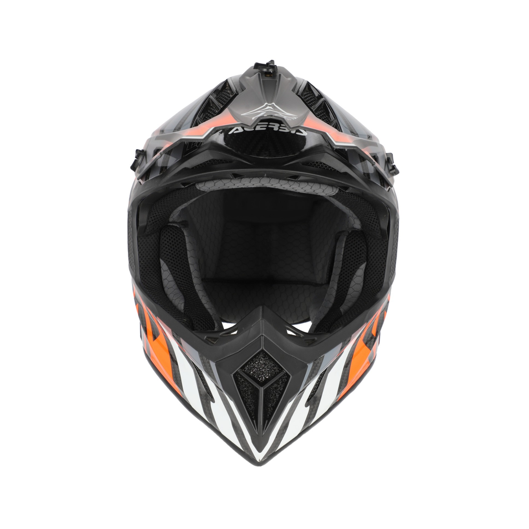 Acerbis Motocross Steel Carbon Helmet ECE 22-06 Approved