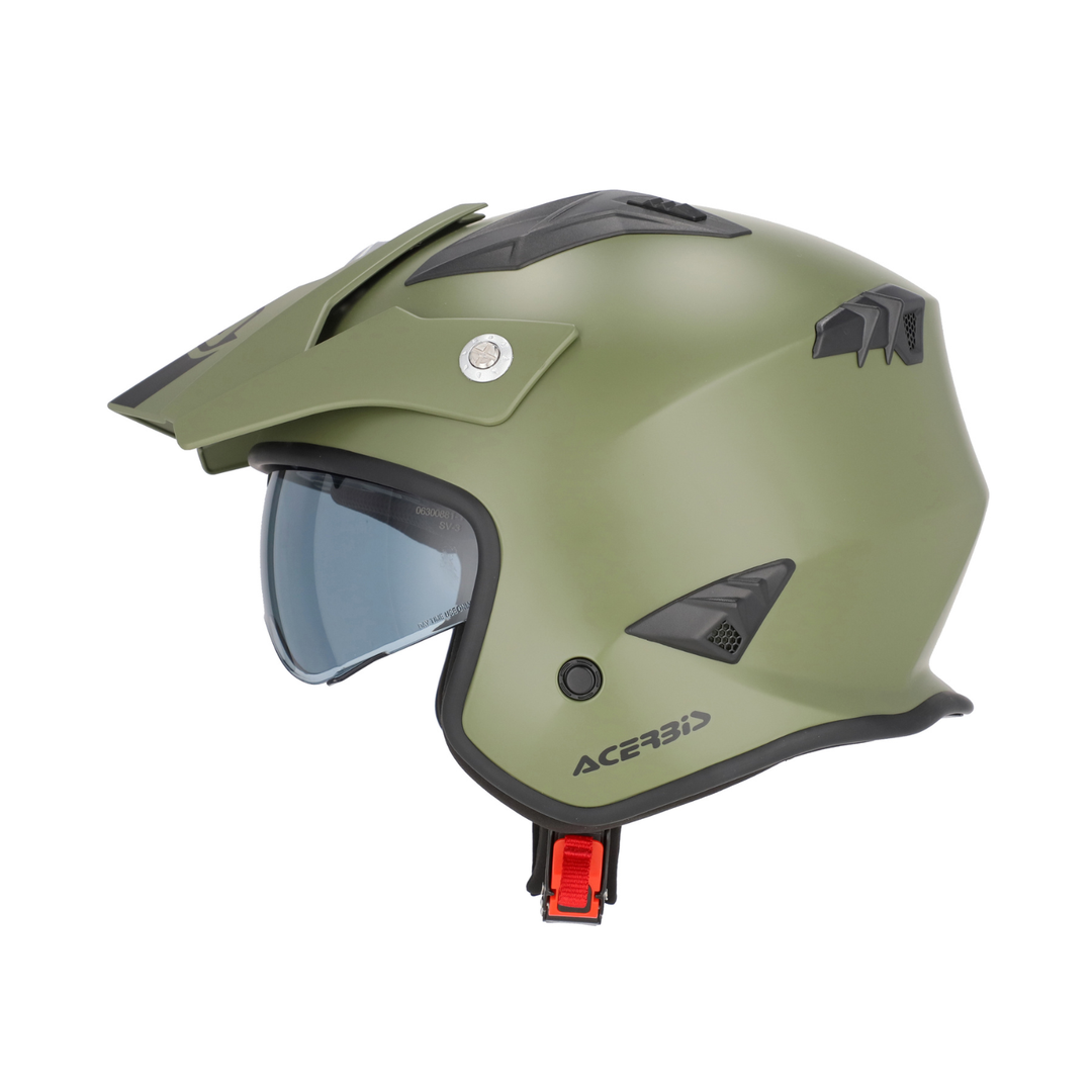 Acerbis Open Face Motorcycle Helmet-Jet Aria ECE 22-06 Helmet