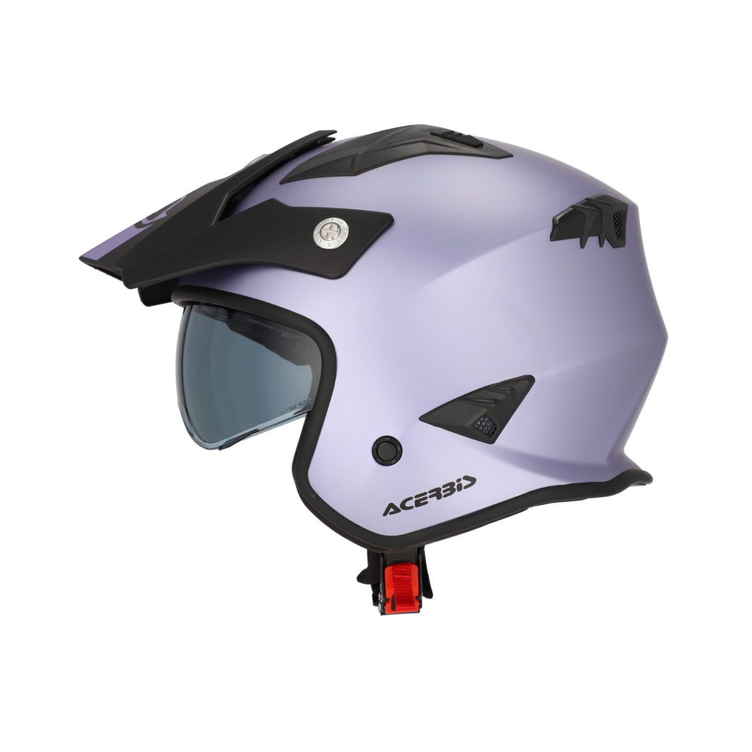 Acerbis Open Face Jet Aria Metallic Helmet ECE 22-06 Approved