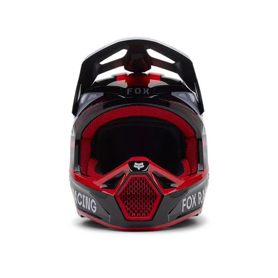FOX-V1 Race Spec Helmet Fluorescent Red