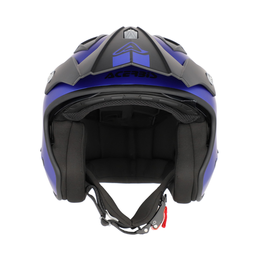Acerbis Open Face Jet Aria Metallic Helmet ECE 22-06 Approved
