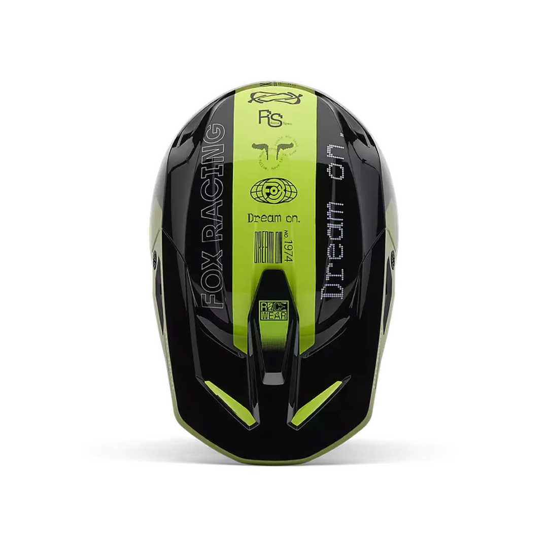 FOX-V1 Race Spec Helmet Pale Green