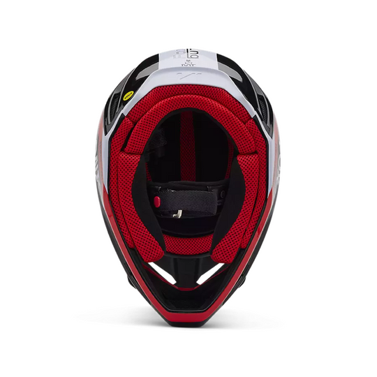FOX-V1 Race Spec Helmet Fluorescent Red