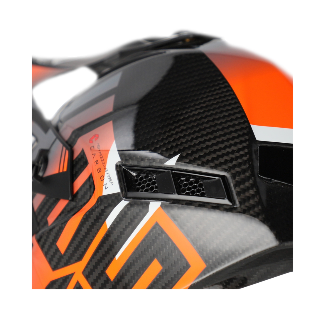 Acerbis Motocross Steel Carbon Helmet ECE 22-06 Approved