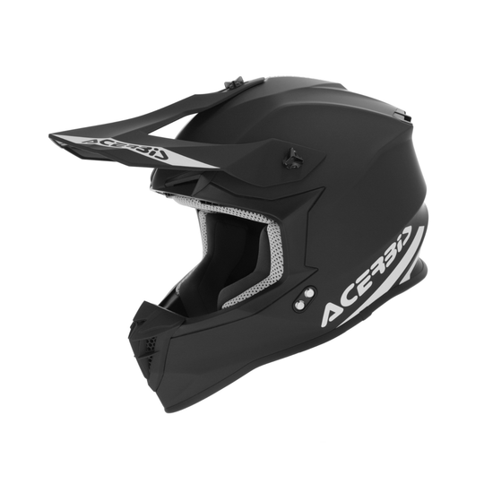 Acerbis Motocross And Enduro Linear Solid Color Helmet ECE 22-06 Approved