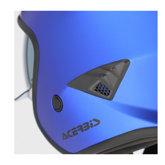 Acerbis Open Face Jet Aria Metallic Helmet ECE 22-06 Approved
