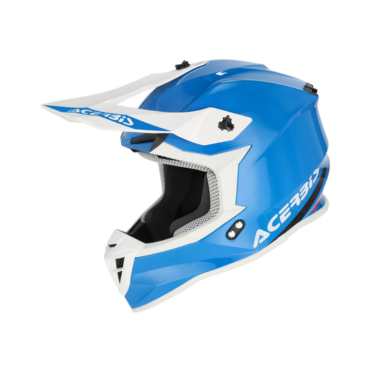 Acerbis Motocross And Enduro Linear Solid Color Helmet ECE 22-06 Approved