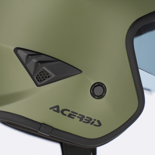Acerbis Open Face Motorcycle Helmet-Jet Aria ECE 22-06 Helmet