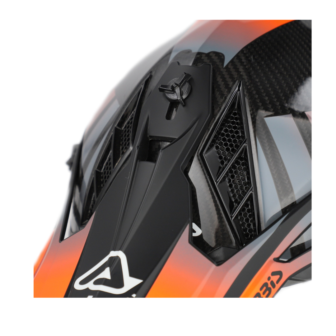 Acerbis Motocross Steel Carbon Helmet ECE 22-06 Approved