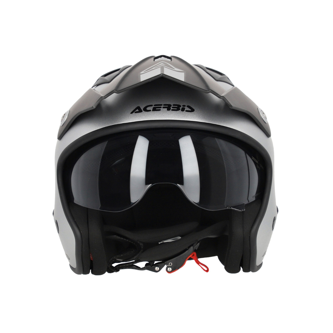Acerbis Open Face Jet Aria Metallic Helmet ECE 22-06 Approved
