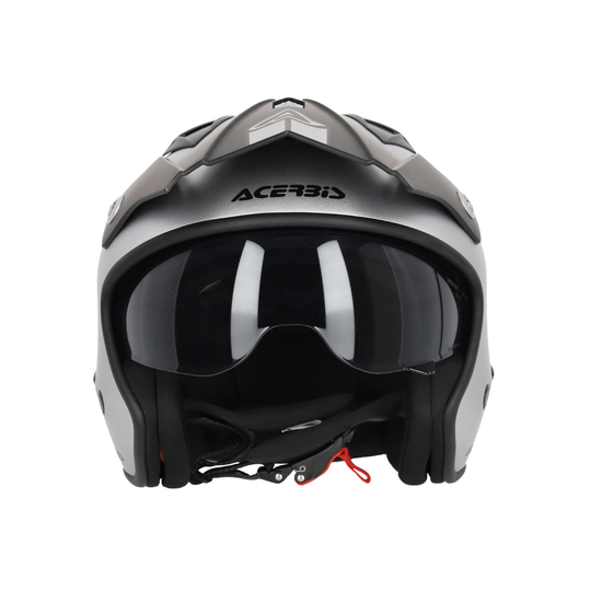 Acerbis Open Face Jet Aria Metallic Helmet ECE 22-06 Approved