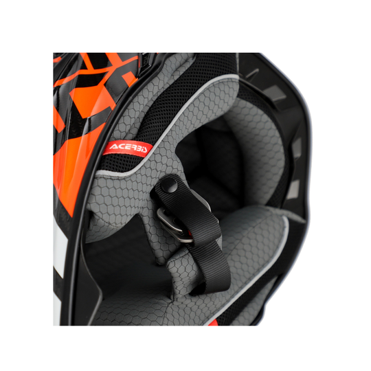 Acerbis Motocross Steel Carbon Helmet ECE 22-06 Approved