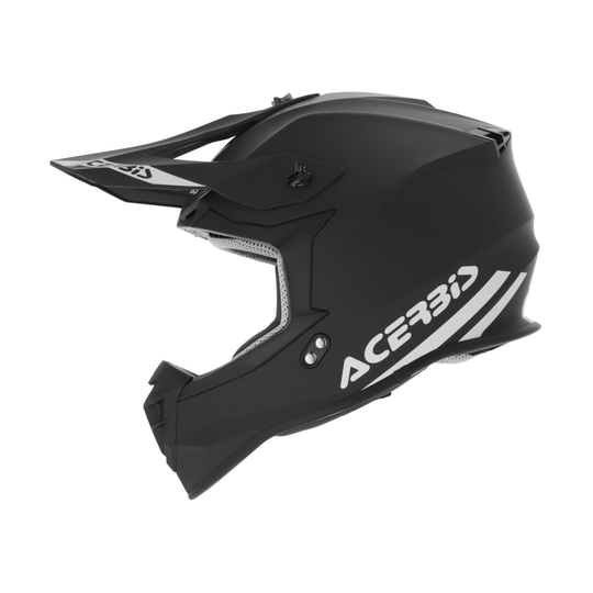Acerbis Motocross And Enduro Linear Solid Color Helmet ECE 22-06 Approved