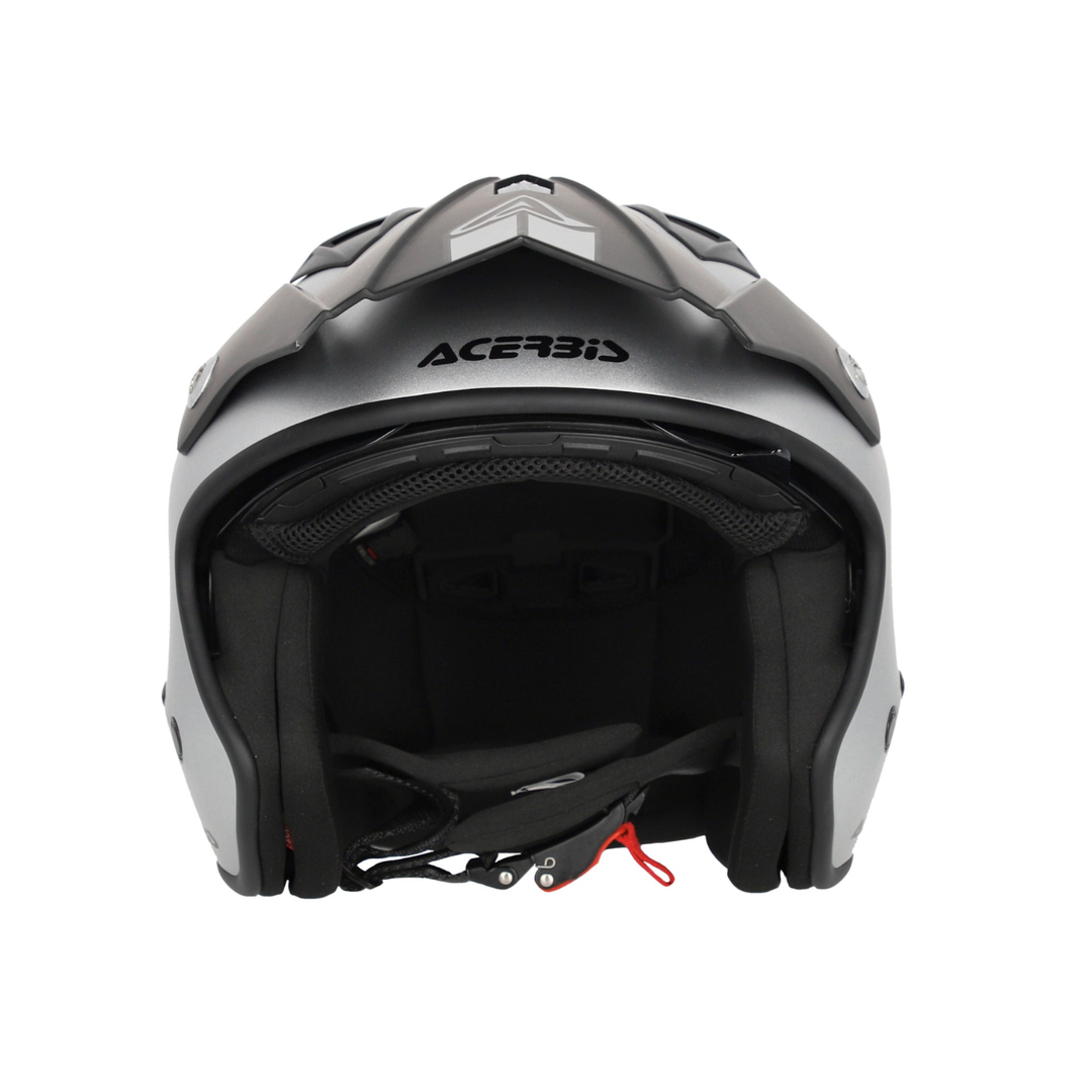 Acerbis Open Face Jet Aria Metallic Helmet ECE 22-06 Approved