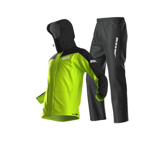 BWS Upgraded Raincoat Set With Sealed Waterproof Zipper