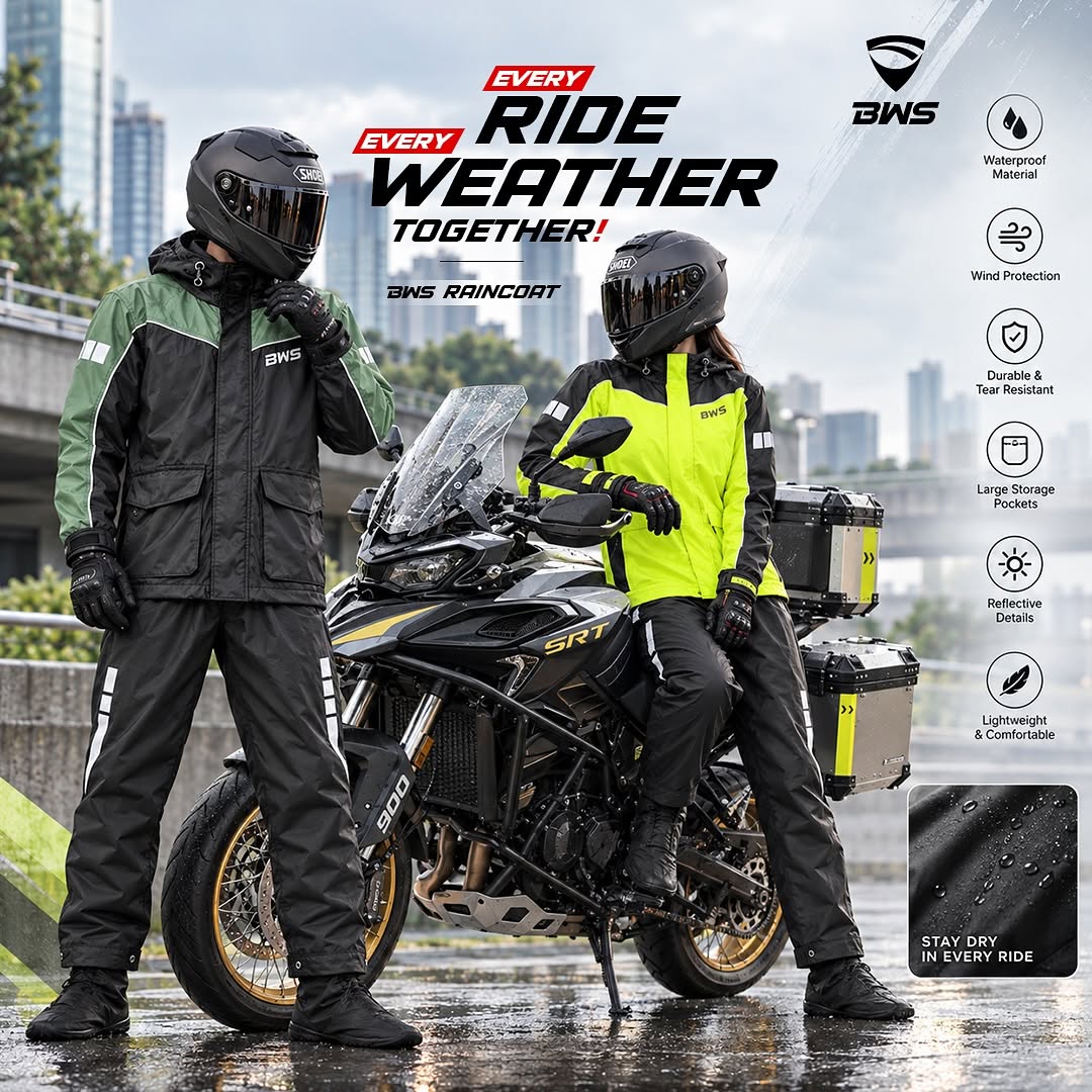 Premium Unisex Motorcycle Rainsuits