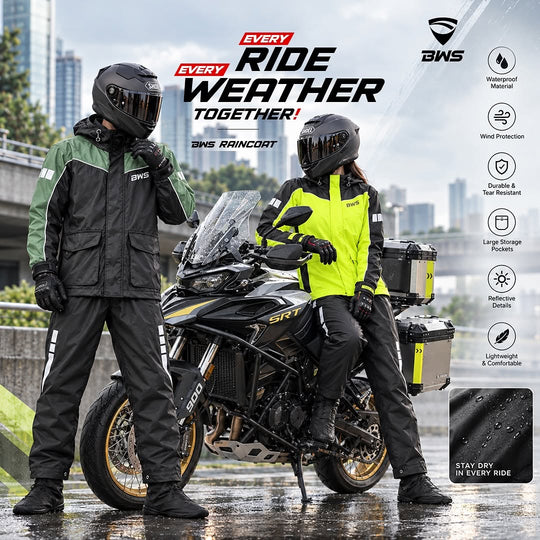 Premium Unisex Motorcycle Rainsuits
