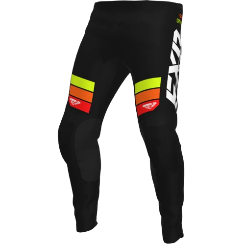 CLUTCH MX PANTS 23 BLACK/ORANGE/HIVIS