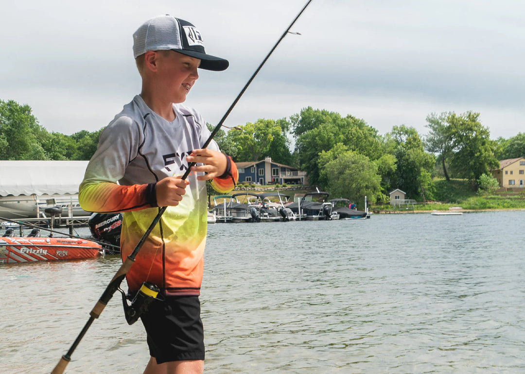 YTH ATTACK UPF LONGSLEEVE 22 GREY/INFERNO